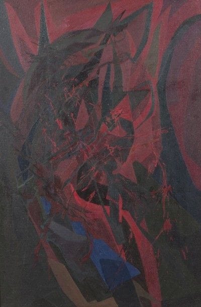 Pierre JOURDA (1931-2007)

Jésus dépouillé, 1963
Huile sur toile.
Signée et datée au dos.
Porte le cachet de l'atelier au dos.
113 x 76 cm