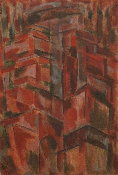 Pierre JOURDA (1931-2007)

Ville de Montesquieu, 1959
Huile sur toile.
Datée en bas à gauche.
Porte le cachet de l'atelier au dos.
110 x 75 cm
