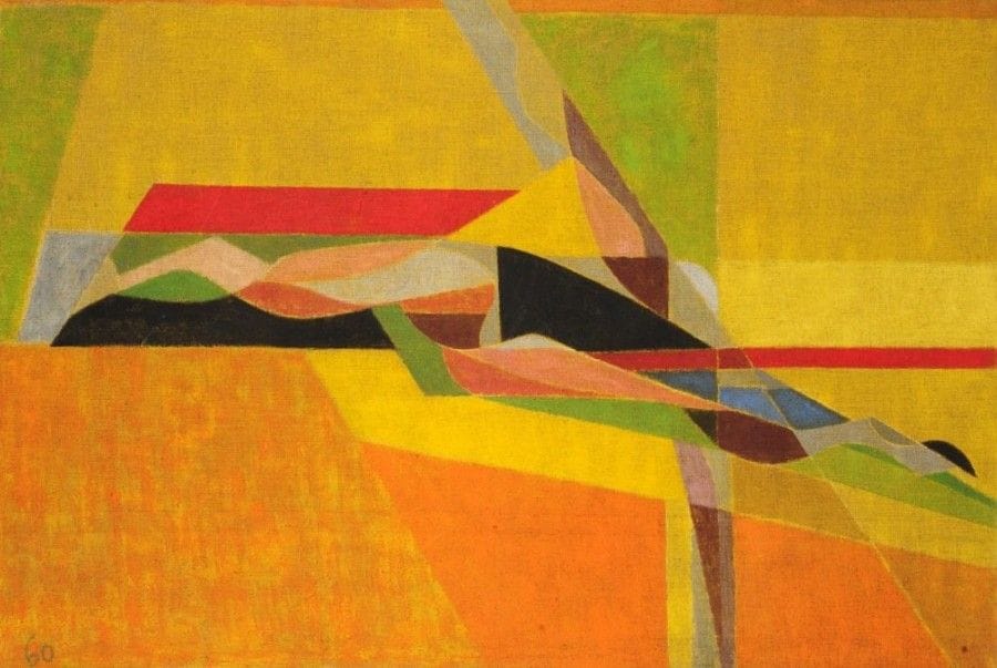 Pierre JOURDA (1931-2007)

Saut en hauteur, 1960
Huile sur toile.
Porte le cachet de l'atelier au dos.
135 x 200 cm