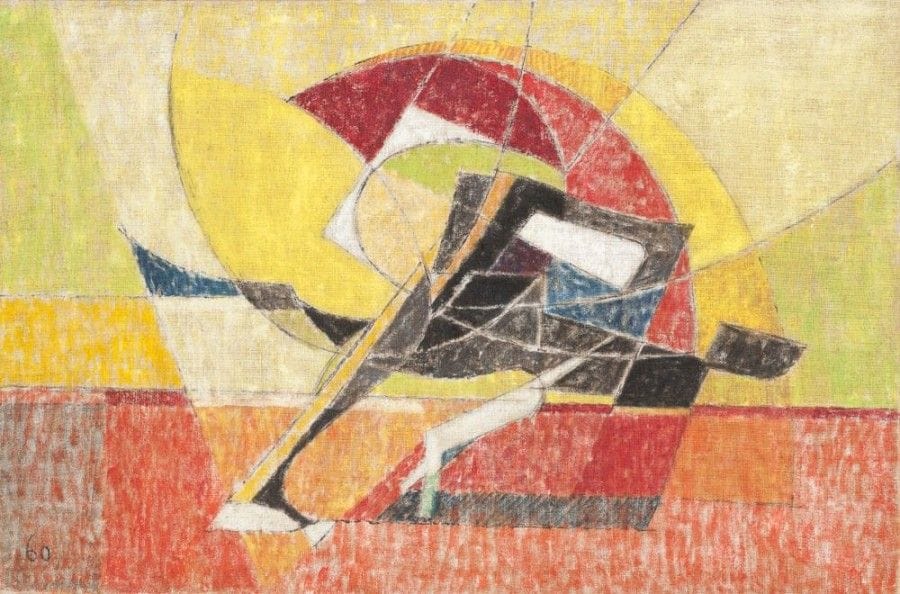 Pierre JOURDA (1931-2007)

Le saut en hauteur, 1960
Huile sur toile.
Datée en bas à gauche.
Porte le cachet de l'atelier au dos.
74 x 112 cm