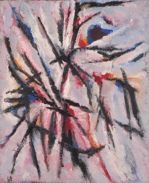 Pierre JOURDA (1931-2007)

Hiver, 1960
Huile sur toile.
Porte le cachet de l'atelier au dos.
74 x 62 cm