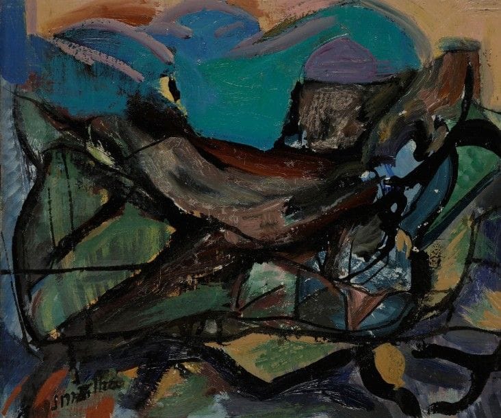 Jean MAILHE (1912-1997)

Paysage, 1959
Huile sur carton.
Signée en bas à gauche.
23x28cm