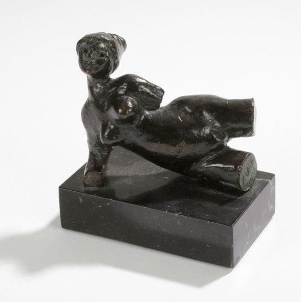 AVATI (XXe)

Femme étendue
Sculpture en bronze à patine brun nuancé. Base en marbre.
Signée AVATI, porte le cachet C. VALSUANI Cire Perdue et le justificatif de tirage 11/16. Dim. (base comprise) 8,5 x 8,5 x 5,5 cm