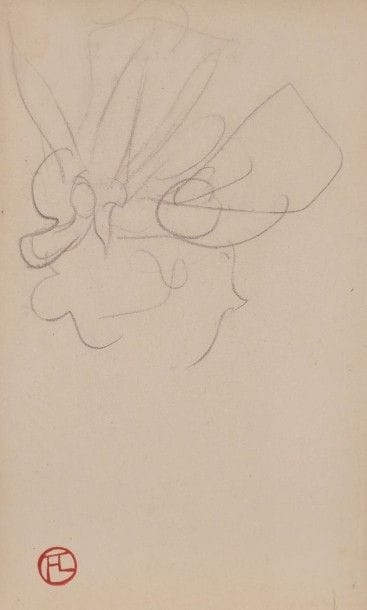 Henri de TOULOUSE-LAUTREC (1864-1901)

Étude de femme au chapeau
Dessin à la mine de plomb double face.
Porte le timbre rouge de l’artiste (Lugt 1338).
18,5 x 11,5 cm