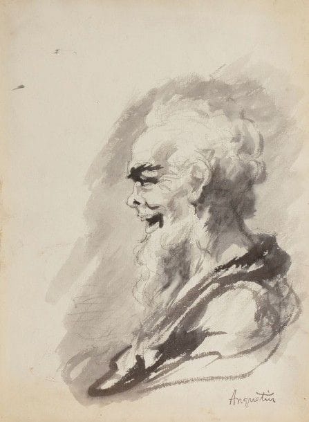 LOUIS ANQUETIN (1861-1932)

Profils d’homme
2 lavis d’encre.
Porte le timbre de la signature (Lugt 3815).
29 x 22 cm et 36 x 23 cm