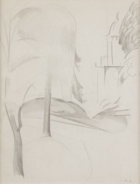 Maurice ESMEIN (1888-1918)

Paysage cubiste, vers 1915
Dessin à la mine de plomb.
Monogrammé en bas à droite.
31,5 x 24 cm
