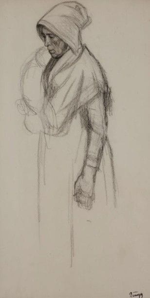 Jules-Emile ZINGG (1882-1942)

Paysanne
Dessin au fusain.
Porte le timbre de la signature en bas à droite.
44 x 25 cm