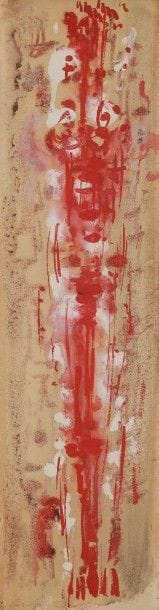André MASSON (1896-1987)

Femme dans une lumière rouge, 1957
Gouache sur papier contrecollé sur toile.
Signée en pied.
33 x 8 cm

L’œuvre est référencée dans les archives du Comité André Masson sous le numéro 1193.
Un certificat du Comité André Masson en date du 5 décembre 2002 sera remis à l’acquéreur.
