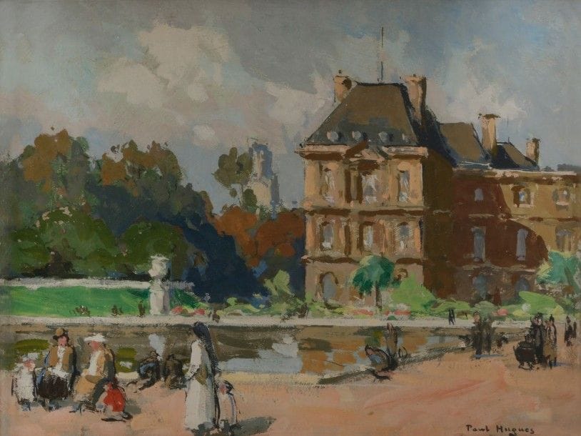 Paul Jean HUGUES (1891-1950)

Paris, le Jardin du Luxembourg
Gouache sur carton.
Signée en bas à droite.
22 x 31 cm