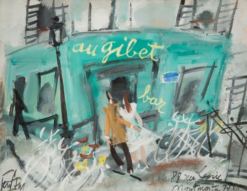 GEN-PAUL (1895-1975)

Montmartre, Au gibet, 88 rue Lepic
Gouache.
Signée, datée et située.
49 x 63,5 cm
