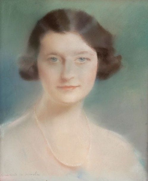Lucien-Victor GUIRAND de SCEVOLA (1871-1950)

Portrait de femme
Pastel sur toile.
Signé en bas à droite.
46 x 38 cm