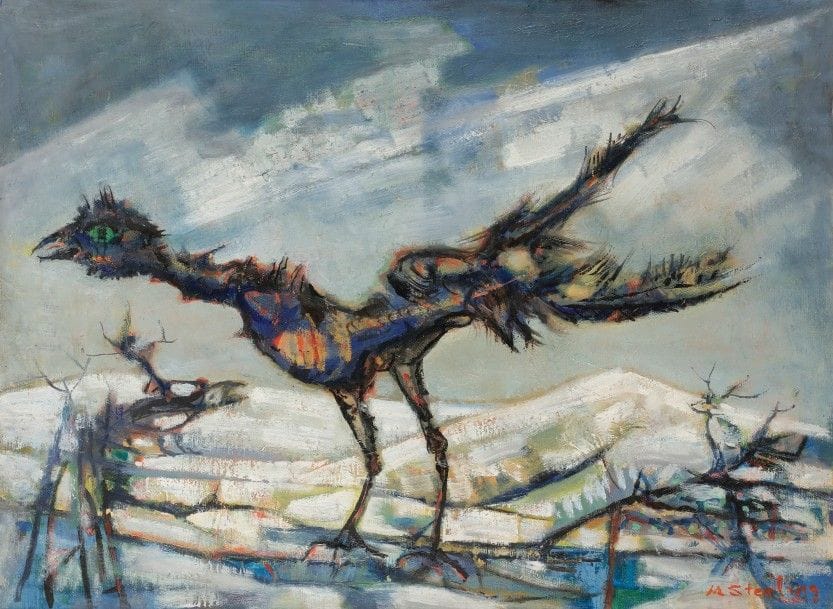Marc STERLING (1898-1976)
Un Oiseau en hiver
Huile sur toile.
Signée en bas à droite.
60 x 81 cm
