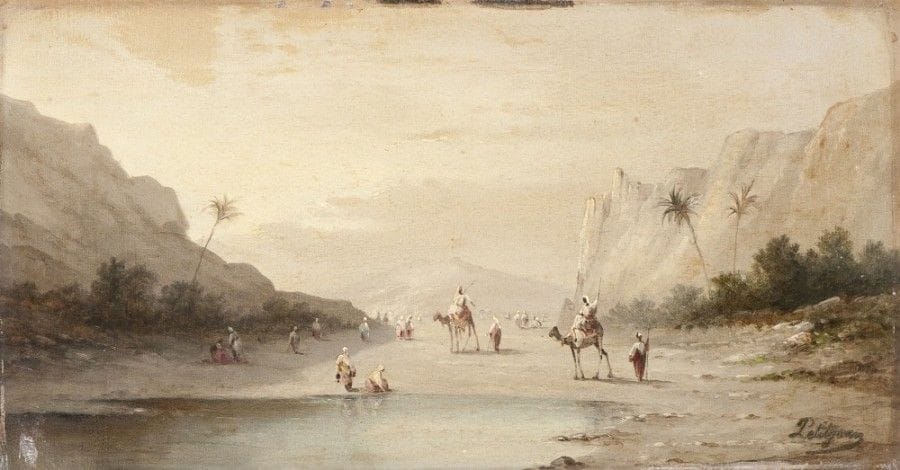 PETITJEAN (XIXe-XXe siècle)

Paysages orientaux
Deux huiles sur panneaux.
Signées en bas à droite.
22 x 41 cm chaque