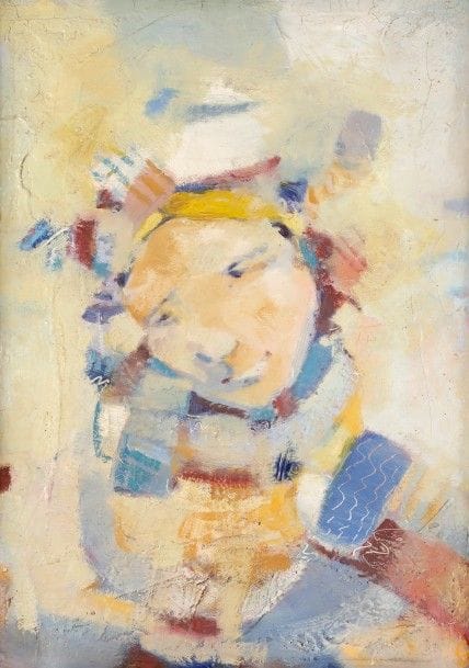 M’hamed ISSIAKHEM [algérien] (1928-1985)
Les Fillettes, vers 1982
Huile sur toile.
Non signée.
68.5 x 48.5 cm

Provenance :
Ancienne collection de Monsieur Maddi, offert par l’artiste entre 1982 et 1985.

Nous remercions Madame Nadia Issiakhem d’avoir confirmé l’authenticité de cette œuvre et pour les informations qu’elle nous a transmises.