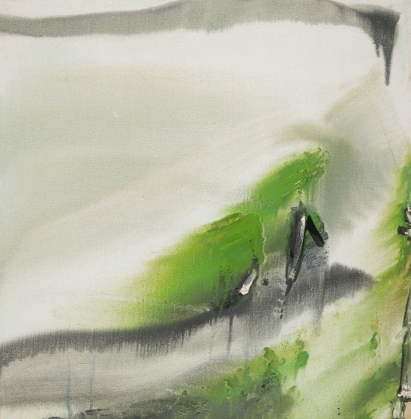 Olivier Debré (1920-1999)
Les Petites Hyttes, 1979
Huile sur toile.
Signée, datée et titrée au dos.
101 x 100 cm

Provenance :
Succession Jacques et Ester Topiol, ancienne galerie Jaquester, Paris.
