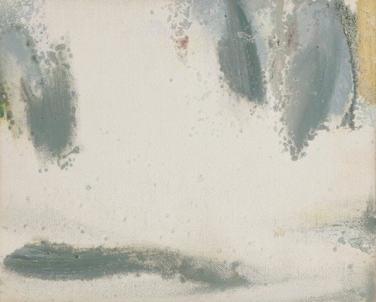 Olivier Debré (1920-1999)
Petite Baltique Stockholm, 1985
Huile sur toile.
Signée, datée et titrée au dos.
19 x 24 cm

Provenance :
Succession Jacques et Ester Topiol, ancienne galerie Jaquester, Paris.
