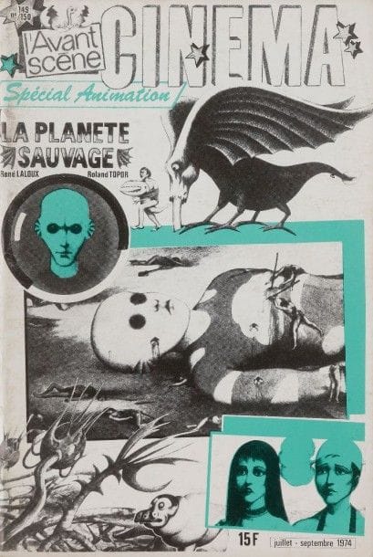 ROLAND TOPOR

20 photos du film «LA PLANÈTE SAUVAGE» + Le magazine AVANT-SCÈNE de 1974
Bon état