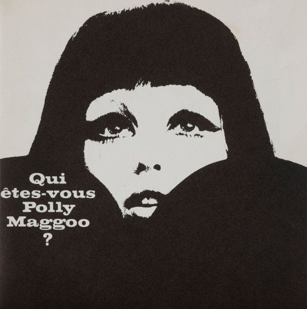 William KLEIN

45 T flexi du Film «QUI ÊTES-VOUS POLLY MAGGOO» Éditions France Promotionnel, distribué pour la 1re du film à Paris au Cinéma Bonaparte, 1966
EX
