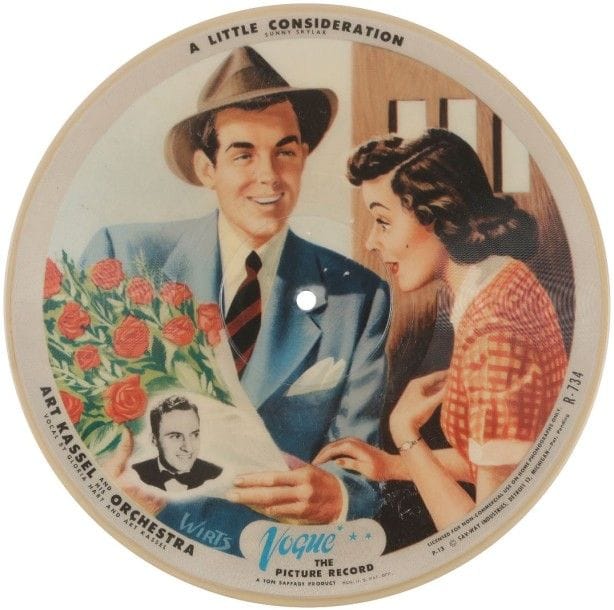 ART KASSEL

78 T Picture disque VOGUE R 734 «Sweetheart»
VG