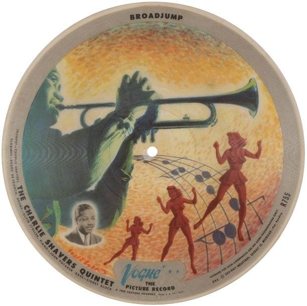 THE CHARLIE SHAVERS QUINTET

78 T Picture disque VOGUE R 755 «Serenade To A Pair Of Nylons»
VG