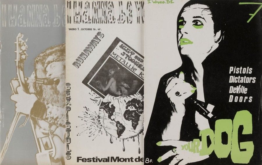 I WANNA BE YOUR DOG
Fanzine Rock/Punk N°1, 3 ET 7 Éditions France, 1976/1977
Très bon état