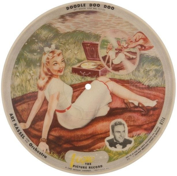 ART KASSEL

78 T Picture disque VOGUE R 714 «Doodle Doo Doo»
VG+
