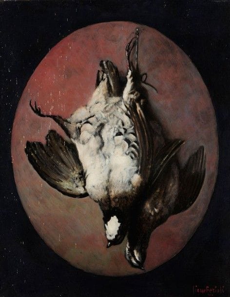 Pierre FERIOLI (né en 1920)

Perdrix
Huile sur toile.
Signée en bas à droite.
65 x 50 cm