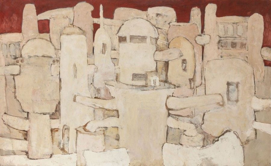 Roger Edgar GILLET (1924-2004)
La Ville, 1971
Huile sur toile.
Non signée.
89 x 146 cm
Provenance: 
Galerie Ariel, Paris.
Un certificat de Madame Marion Gillet-Guigon en date d’octobre 2015 sera remis à l’acquéreur.