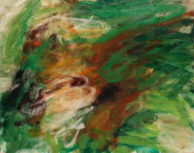 Georges ROMATHIER (né en 1927)
Les Village des hautes herbes, 1964
Huile sur toile.
Signée et datée en haut à droite.
Signée, datée et titrée au dos sur le châssis.
65 x 81 cm
Provenance: 
Galerie Kriegel, Paris (étiquette au dos).