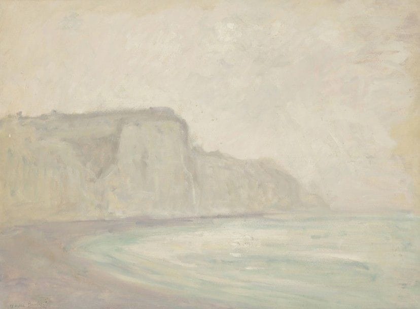 André BARBIER (1883-1970)
Falaises en Normandie
Huile sur toile.
Signée en bas à gauche.
50 x 65 cm