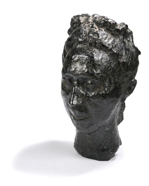 Zygmund SCHRETER (1886-1977)
Portrait de femme
Bronze à patine brune.
Signé et numéroté à la base.
Cachet du fondeur C. Valsuani Cire Perdue
H. : 37 cm