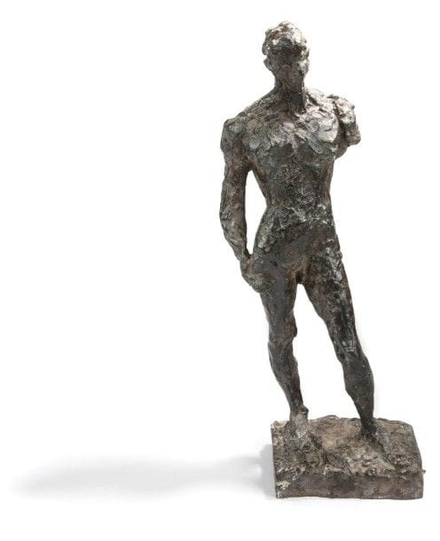 Zygmund SCHRETER (1886-1977)
Nu
Bronze à patine vert antique.
Signé sur la base
H. : 50.5 cm