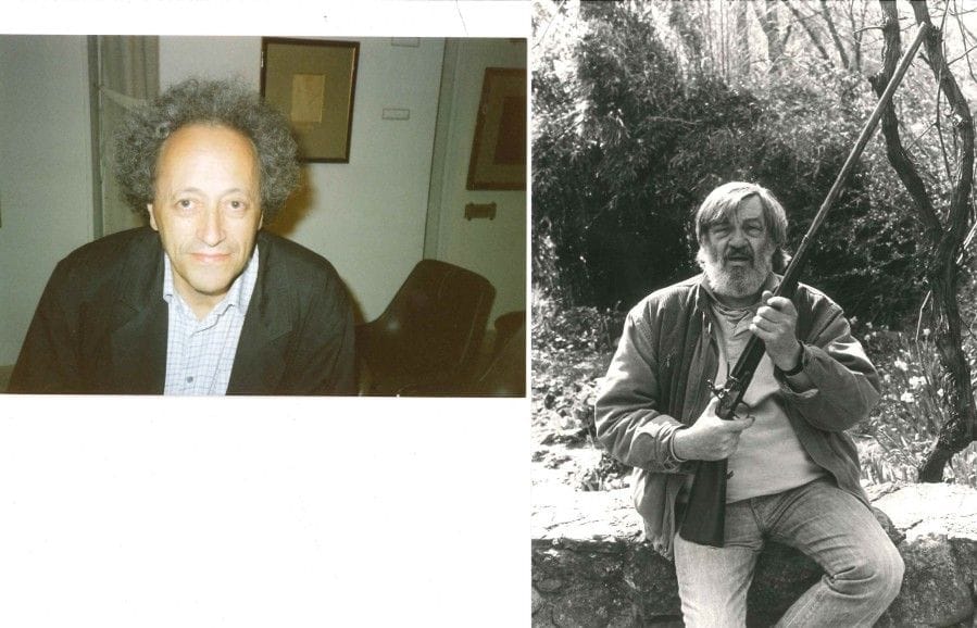 littérature. 20 lettres, cartes ou pièces, XXe siècle.

L.A.S. de Marcelle Fonfreide, Boris Pahor (5).
Tapuscrit corrigé d’un entretien avec Pahor. Photos de Jean-Pierre Chabrol et 3 de Bernard Noël. Prospectus, catalogues et cartons d’invitation du Nouveau Commerce (11 pièces).