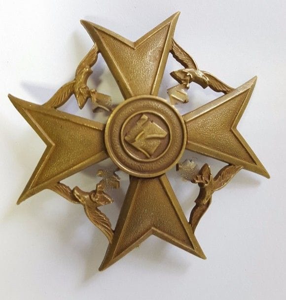 Allemagne

Croix d’Espagne, Légion Condor, bronze, sans glaives