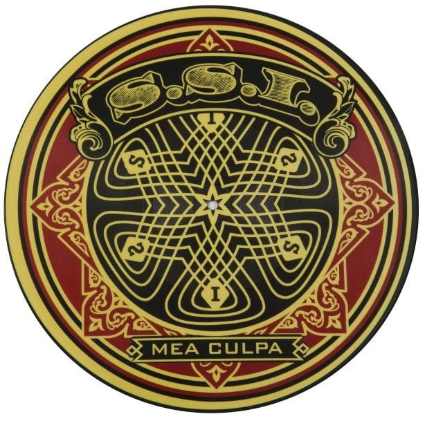 OBEY (Shepard Fairey) 
Picture disque «S.S.I. - Mea culpa». Édition limitée & numérotée. Signé par Shepard Fairey.
Très bon état.