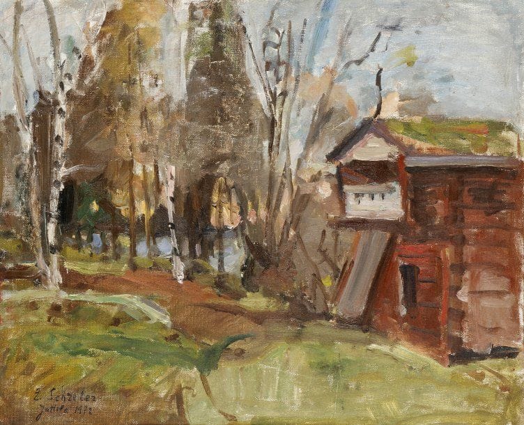 Zygmund SCHRETER (1896-1977)
Paysage Huile sur toile, signée et datée 1972 en bas et à gauche avec une indication de lieu Juttilla. 50 x 61 cm.