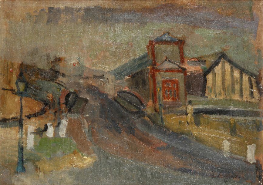 Zygmund SCHRETER (1896-1977)
Saint Malo Huile sur toile signée en bas et à droite et localisée. 33 x 46 cm.