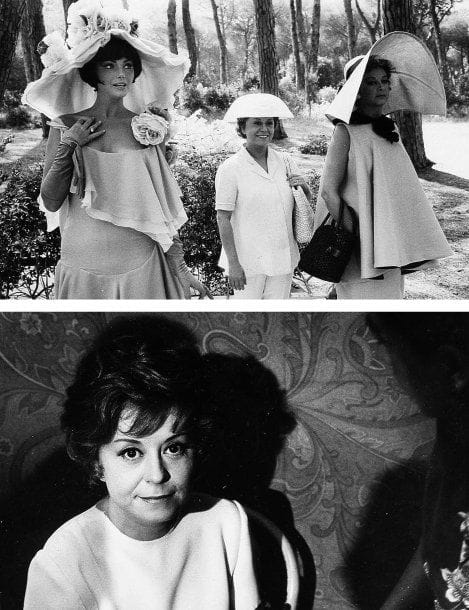 Franco Pinna (1925-1978)
Giulietta degli spiriti (Juliette des Esprits), 1965. De Federico Fellini, avec Giulietta Masina, Sandra Milo, Valentina Cortese, Silvana Jachino et Sylva Koscina. Quatre tirages argentiques d'époque. Tampon du photographe aux versos. 33 x 22 cm. On joint quatre tirages argentiques d'époque. Tampon de presse aux versos. 29 x 23 cm.
