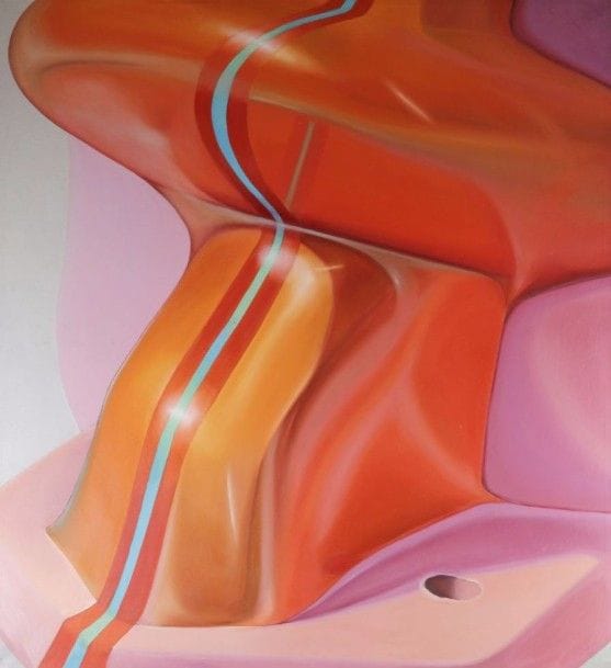 Margot RÖMER [vénézuélienne] (1938-2005)
Camino hacia la tarde, 1975
Huile sur toile.
Signée, datée et titrée au dos.
Étiquette de l’artiste au dos.
170 x 155.5 cm

Exposition : 
XVIe Bienal de Sao Paulo, 1981 (étiquette au dos).
