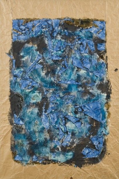 Simon HANTAÏ [hongrois] (1922-2008)
Peinture - Les Catamurons, 1964
Huile sur papier marouflé sur toile.
Monogrammée et datée en bas à droite.
80 x 53 cm

Provenance :
- Ancienne collection Marcel Nahmias.
- Collection de Madame X, Mulhouse. Acquis par descendance.

Bibliographie :
Anne Baldassari, Simon Hantaï, Éditions du Centre Pompidou, Paris, 1992, reproduit page 47 (avec une erreur de date).
