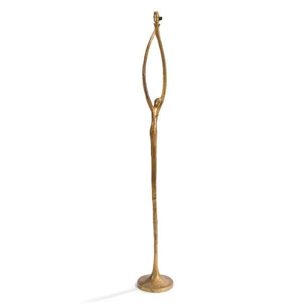 Félix AGOSTINI (1910-1980)
Nymphe dit aussi Femme aux bras levés, modèle créé vers 1955
Pied de lampadaire.
Épreuve en bronze à patine mordorée.
Fonte d'édition ancienne.
Hauteur (sans douille) : 146 cm
Important :
Nous adressons nos plus vifs remerciements à Mme Dominique Kerguenne, fille et ayant-droit de Félix Agostini, de nous avoir aimablement confirmé l'authenticité de cette œuvre. Un certificat signé de sa main pourra être remis à l'acquéreur, à sa demande et à sa charge.