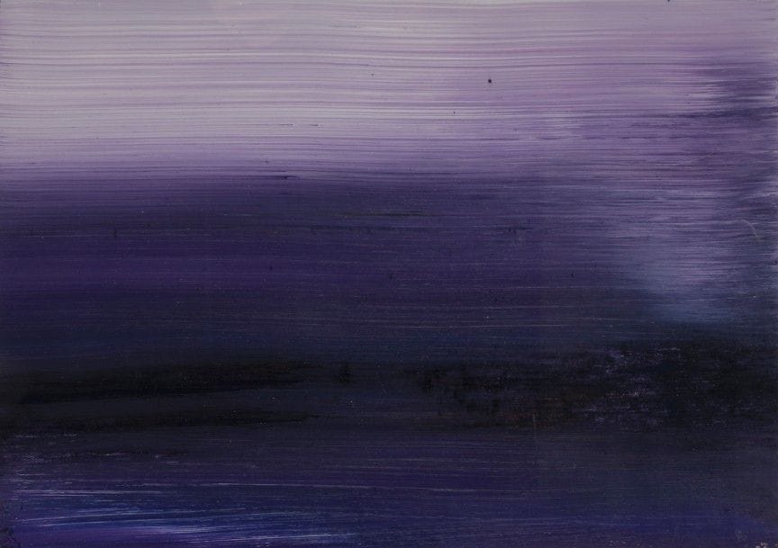 Alberto REGUERA (né en 1961)
Des moments crépusculaires, 2009
Acrylique sur papier.
Signée, datée et titrée au dos du montage.
29.5 x 42 cm
Provenance : 
Collection Georges Coppel, Paris.