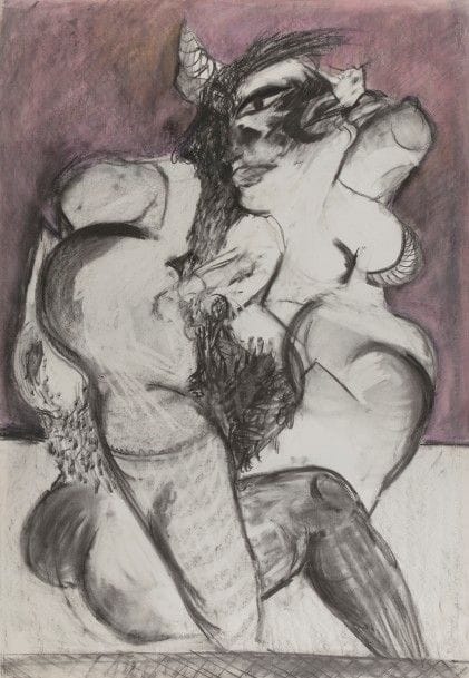 R. MATA (XXe siècle)
Nus
6 dessins au fusain.
Signés.
75 x 54 cm (3) et 108 x 75 cm (3)