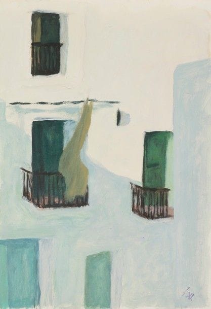 Agathe VAÏTO (1928-1973)
Fenêtres
6 huiles sur papier.
Portent le timbre du monogramme.
Formats divers.