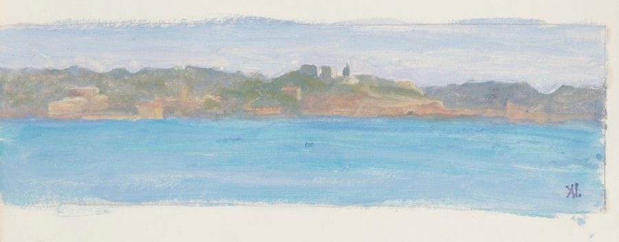 Agathe VAÏTO (1928-1973)
Paysage
4 huiles sur papier.
Portent le timbre du monogramme.
Formats divers.
