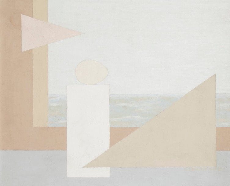 Geneviève ZONDERVAN (1922-2014)
Fenêtre sur mer, 1982
Huile sur toile.
Signée et datée en bas à droite.
Signée, datée et titrée au dos.
33 x 41 cm
Provenance : 
Succession Jacques et Ester Topiol, ancienne galerie Jacquester, Paris.
Exposition : 
Galerie Jacquester, Paris.