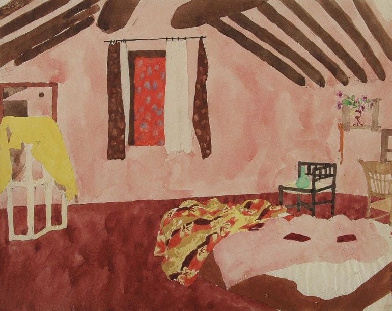 Jean DARQUET (1918-2012)
La Chambre
5 aquarelles.
21 x 27 cm chaque.