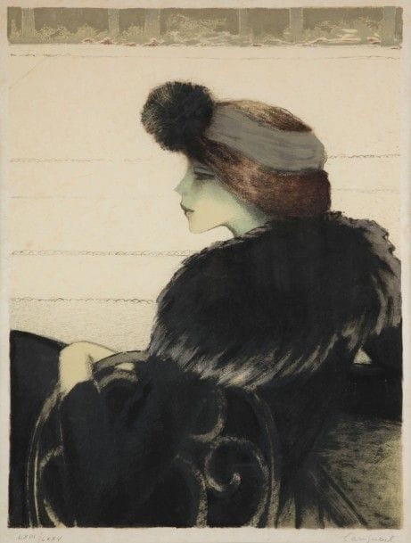 Jean-Pierre CASSIGNEUL (né en 1935)
Femme assise de profil
Lithographie.
Signée et numérotée sur LXXV.
65 x 50 cm