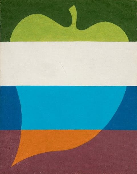 Jean COULOT (1928-2010)
Les 4 saisons n°2, 1970
Huile sur toile.
Signée, datée et titrée au dos.
35 x 27 cm
