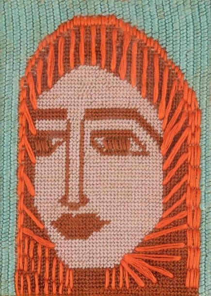 Rose GRANOFF (1897-1980)
Une Femme à Éphèse, 1966
Canevas.
Signé, daté et titré au dos sur le montage.
15.5 x 11 cm